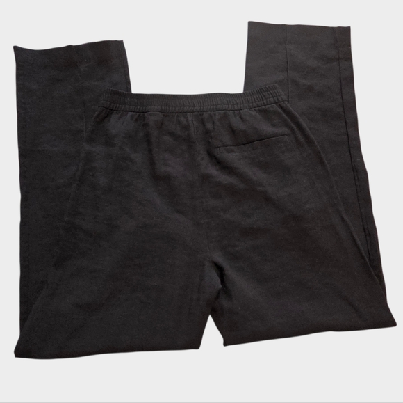 & Other Stories Elastic Waist Trousers Pants Black Size 4 - Picture 5 of 8